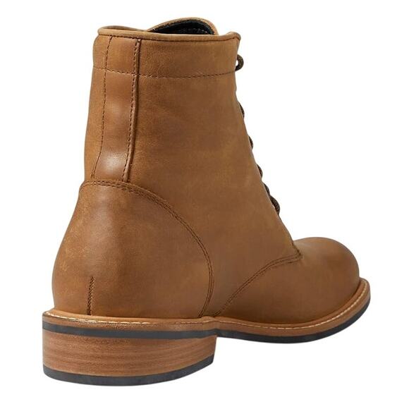 Nisolo Womens Amalia Boot US 7.5 EU 38 Brown Leather Water Resistant NIB - Picture 3 of 13